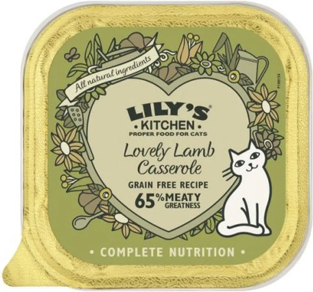Lily's kitchen cat lovely lamb casserole kattenvoer 3x 19x85 gr