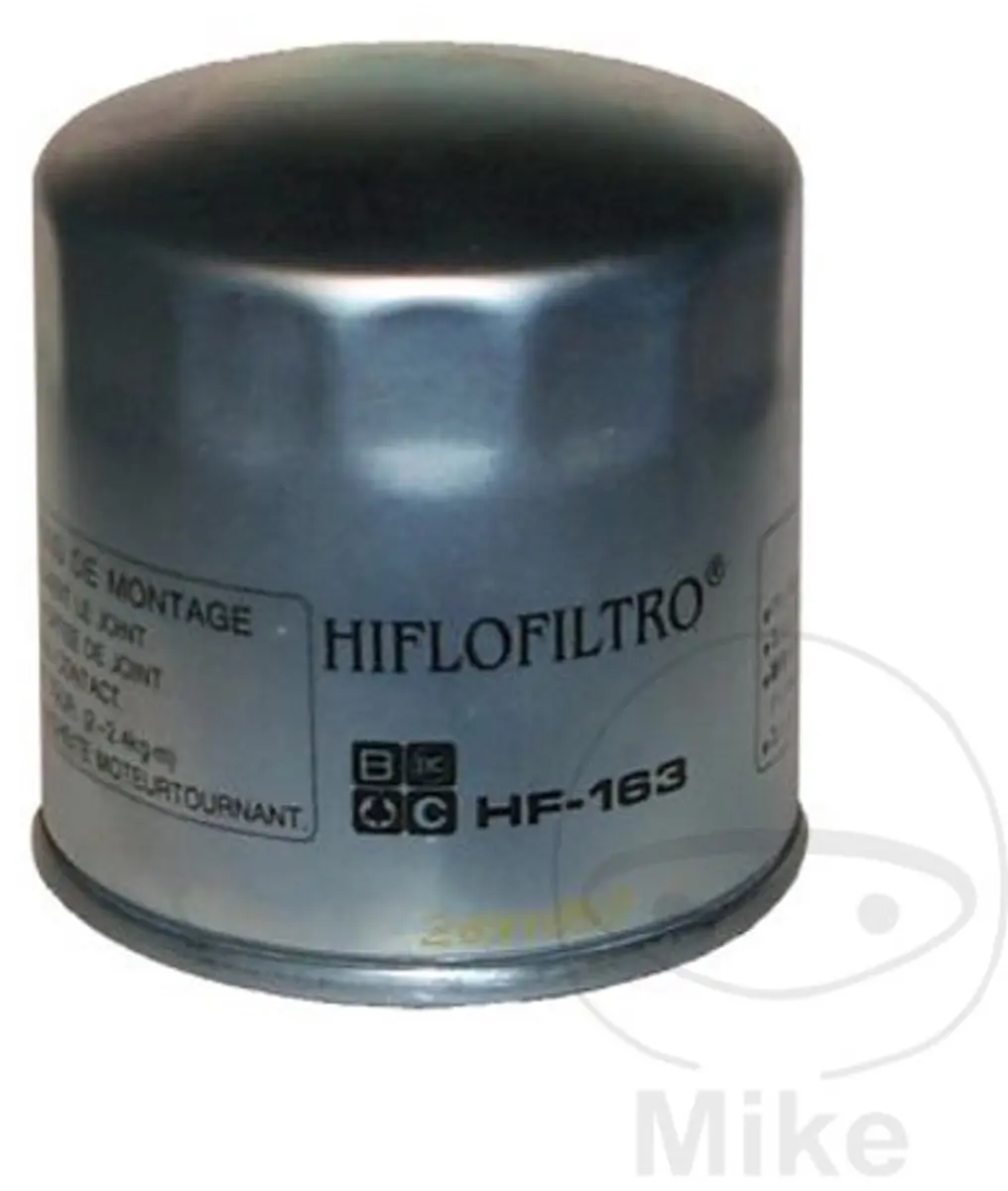 HifloFiltro HF163 Motorfiets Oliefilter - Grijs - afbeelding 4 van 4