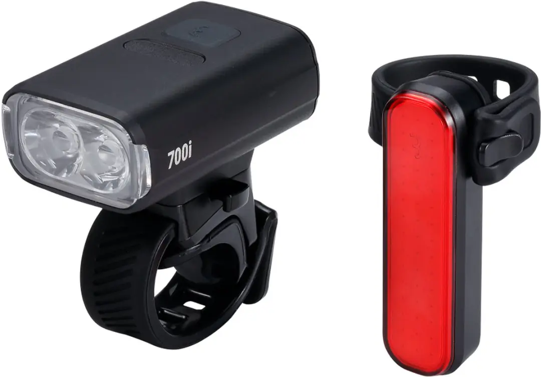 BBB Cycling NanoStrike 700i Combo Voorlicht & Achterlicht Set
