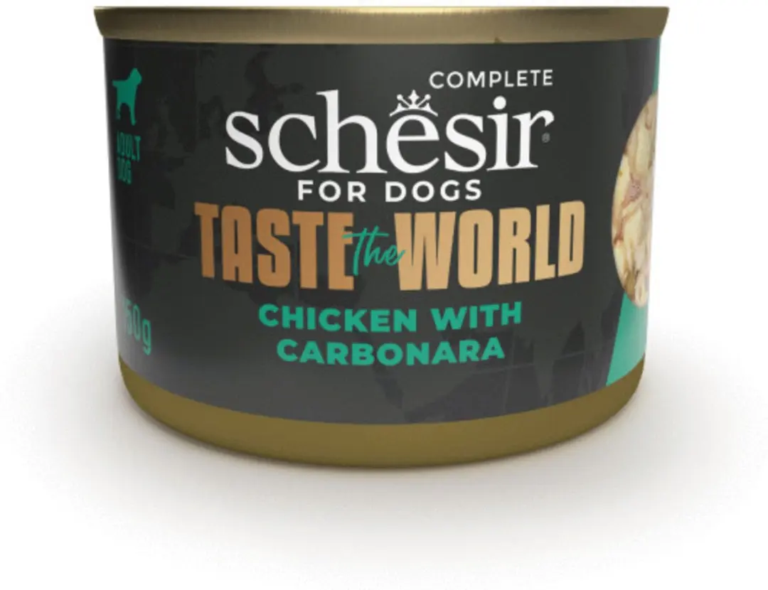 Schesir Taste The World Carbonara Hondenvoer 150g