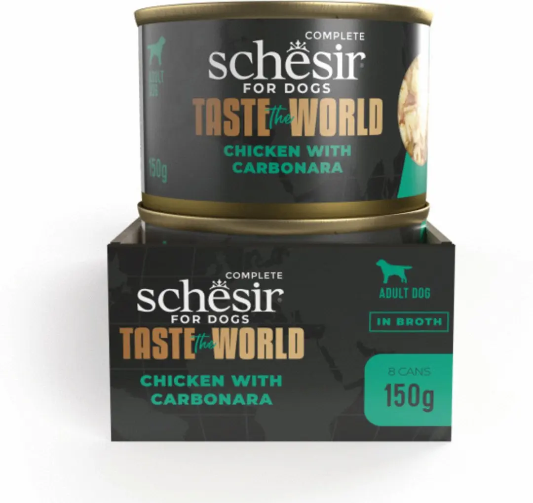 Schesir Taste The World Carbonara Hondenvoer 150g - afbeelding 2 van 6