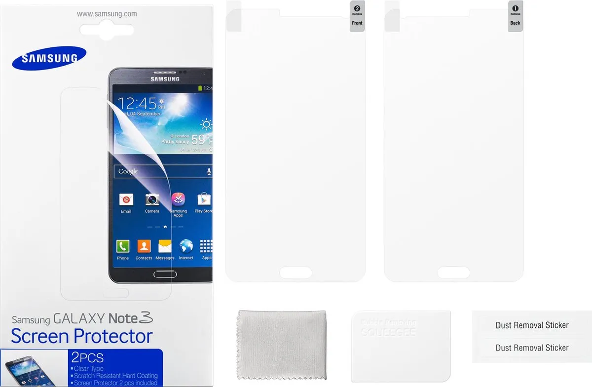 Samsung Galaxy Note5 Schermbeschermer - 2 Stuks