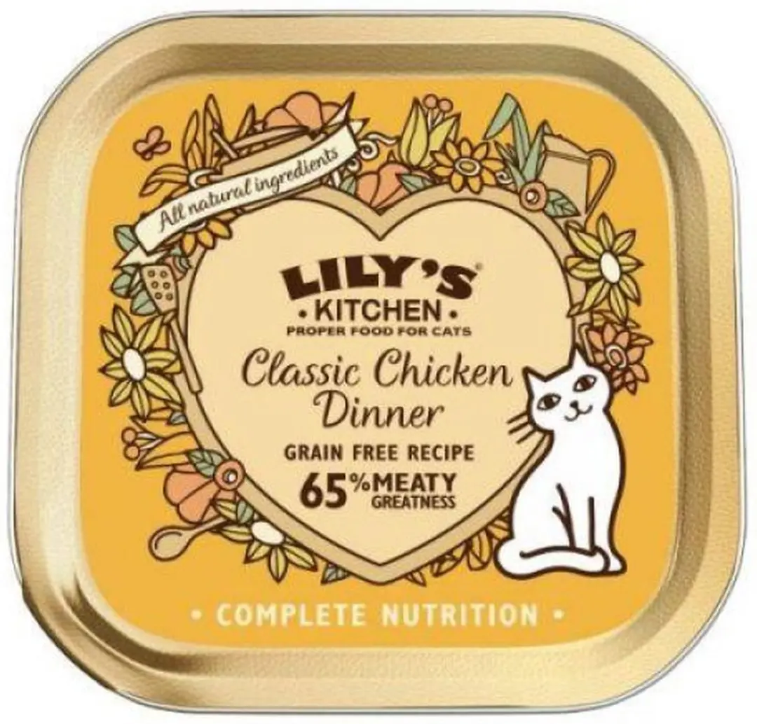 Lily's kitchen cat smooth pate chicken kattenvoer 3x 19x85 gr