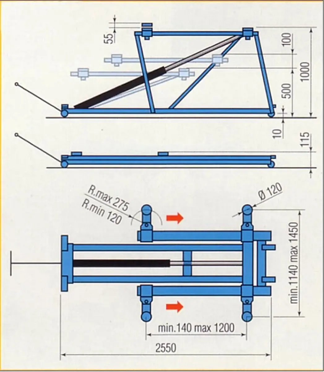 HBM Poetsbrug 2500 Kg Extra Laag - afbeelding 2 van 6