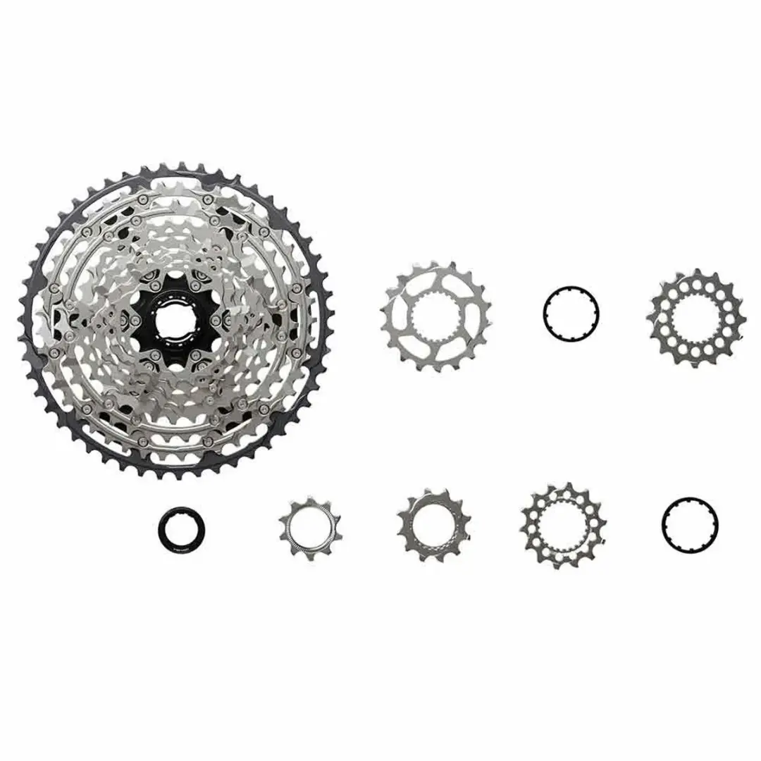 Shimano Deore M7200 Fietscassette 12s 10-51t - Zilver - afbeelding 4 van 4
