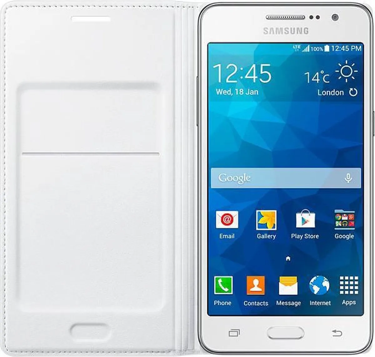 Samsung EF-WG530BW Flip Cover - Wit