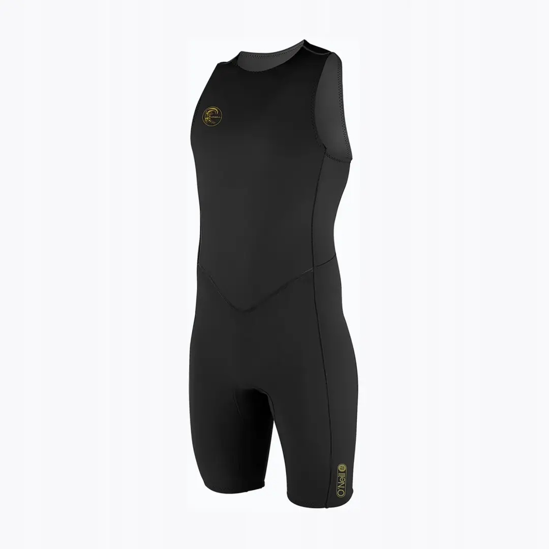 Merkloze Heren Neopreen Wetsuit 2mm Back Zip Mouwloos