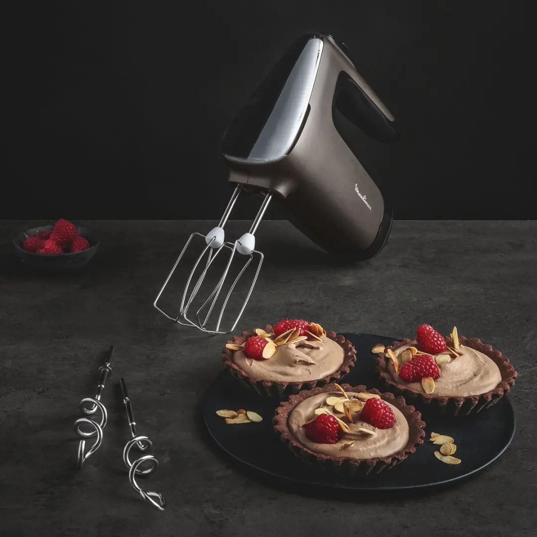 Tefal Powermix Silence HT660E Handmixer 850W - afbeelding 3 van 6
