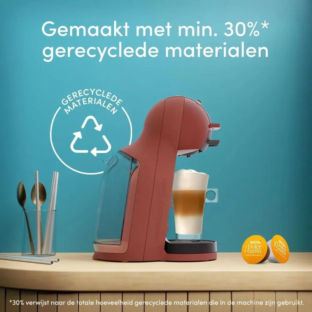 Krups NESCAFÉ Dolce Gusto Mini Me 2 KP1435 - Red Brick - afbeelding 4 van 6