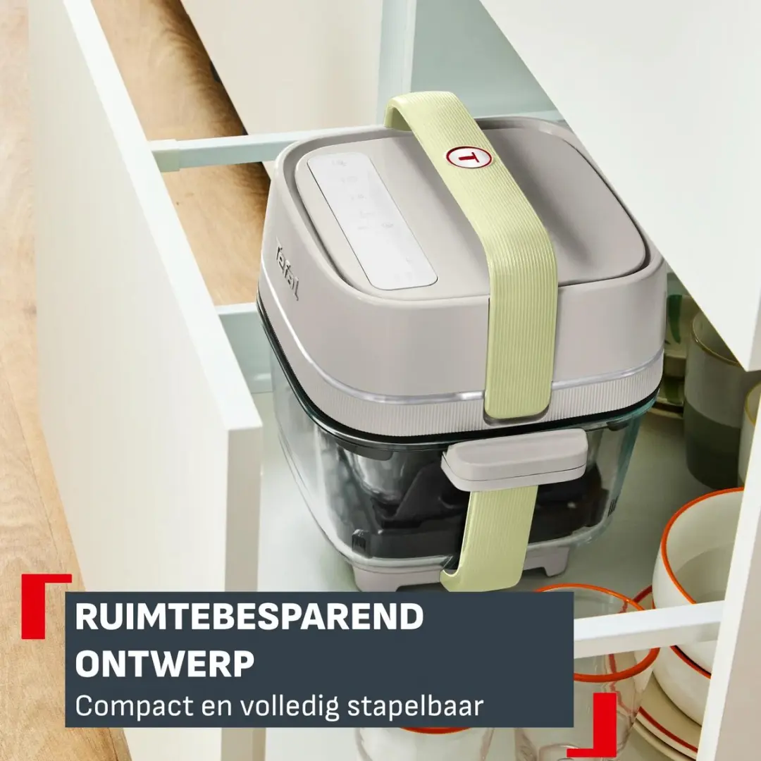 Tefal Crisp&Go FB701A Airfryer - 1700W - 1,4L + 3,8L - afbeelding 5 van 6
