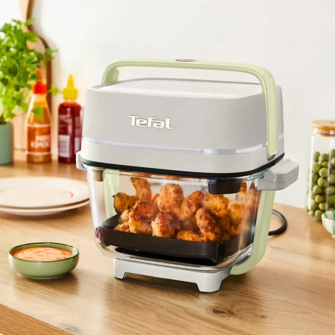 Tefal Crisp&Go FB701A Airfryer - 1700W - 1,4L + 3,8L - afbeelding 2 van 6