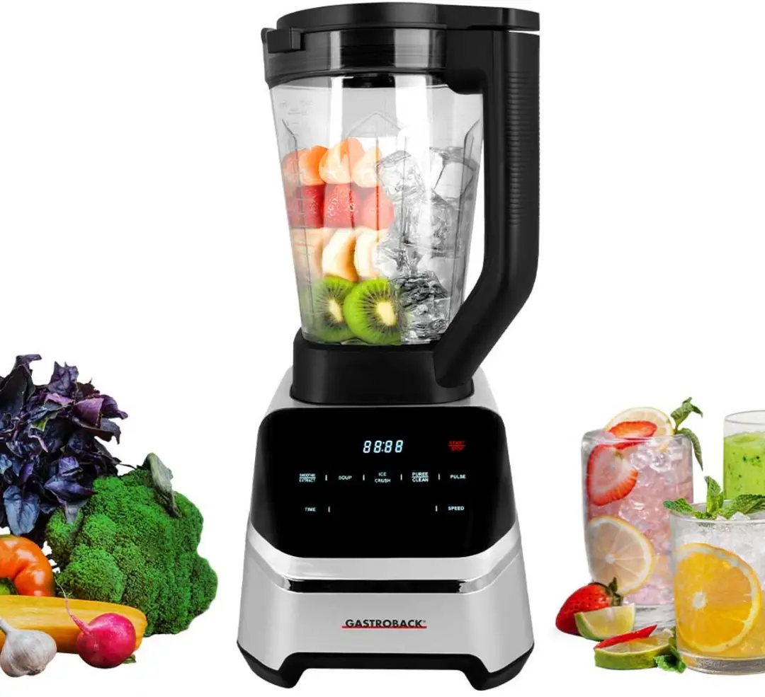 Gastroback Multi Power Mix & Soep Blender 2000W - Zwart - afbeelding 5 van 6