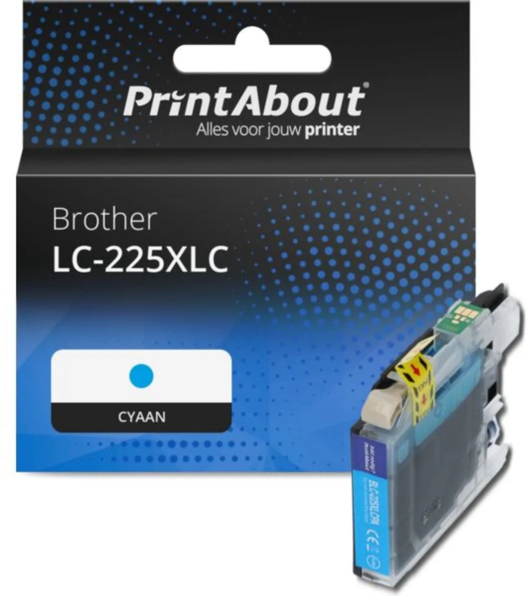 PrintAbout LC-225XLC Inktcartridge