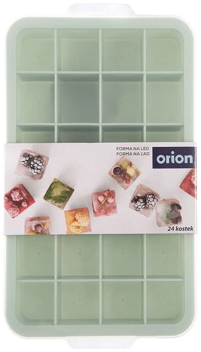 Orion IJsblokjesschaal met Deksel - 22,5x13x3cm - Groen - afbeelding 5 van 6
