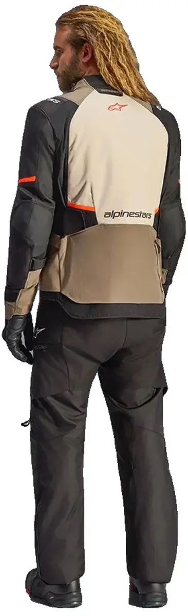 Alpinestars Andes V4 Drystar Motorjas M - Zwart/bruin - afbeelding 3 van 6