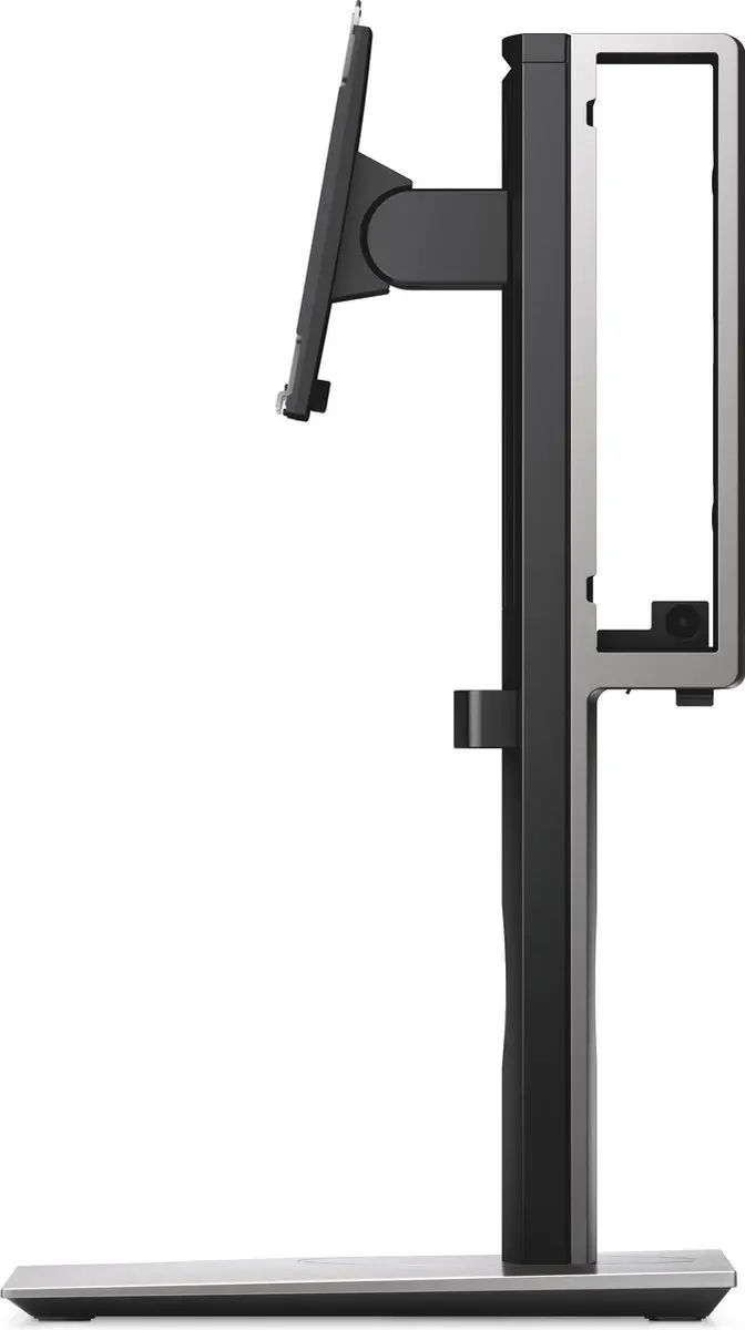 DELL MFS18 27'' Vrijstaand Zwart, Zilver flat panel bureau steun