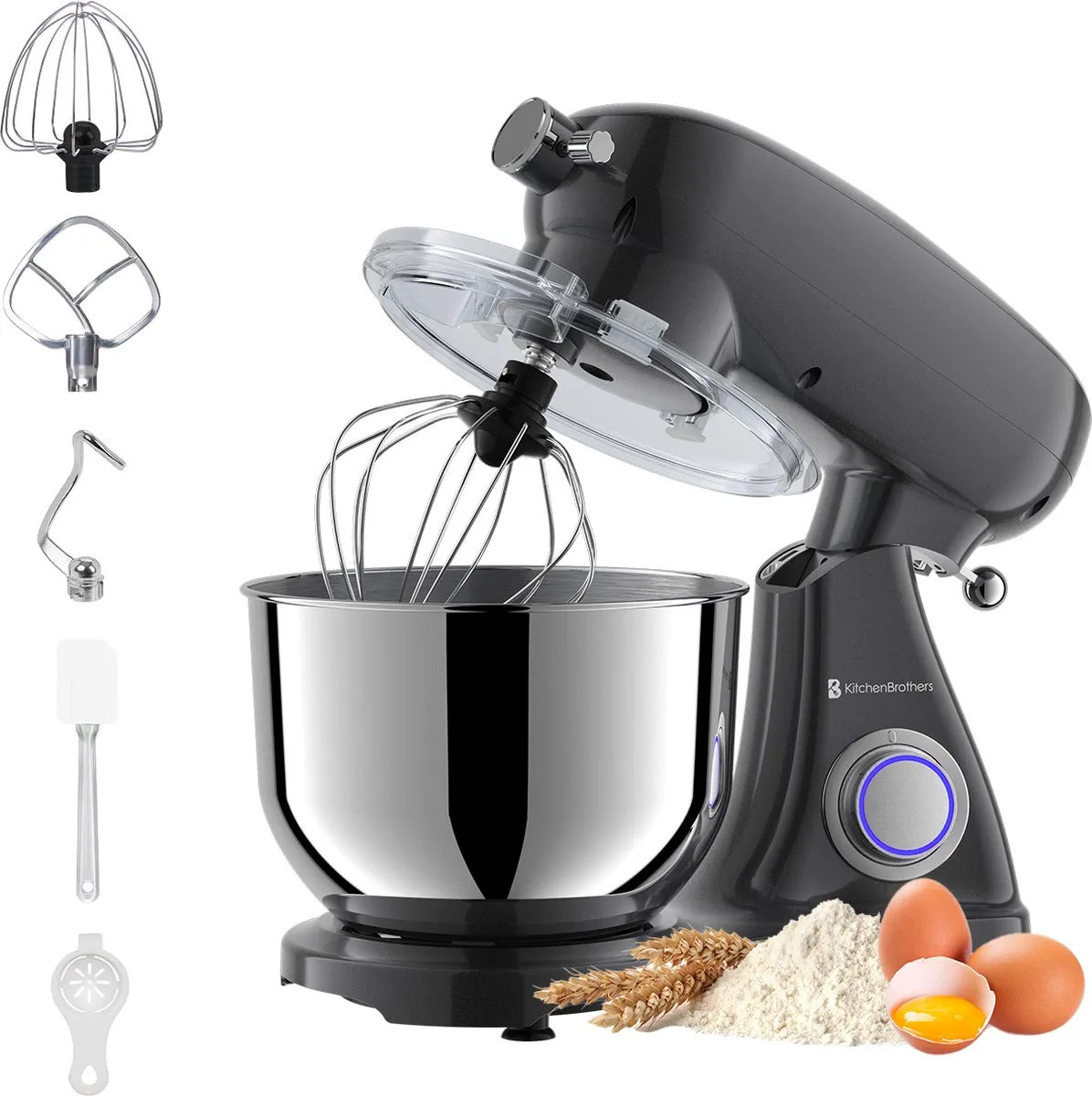 KitchenBrothers Keukenrobot 1800W