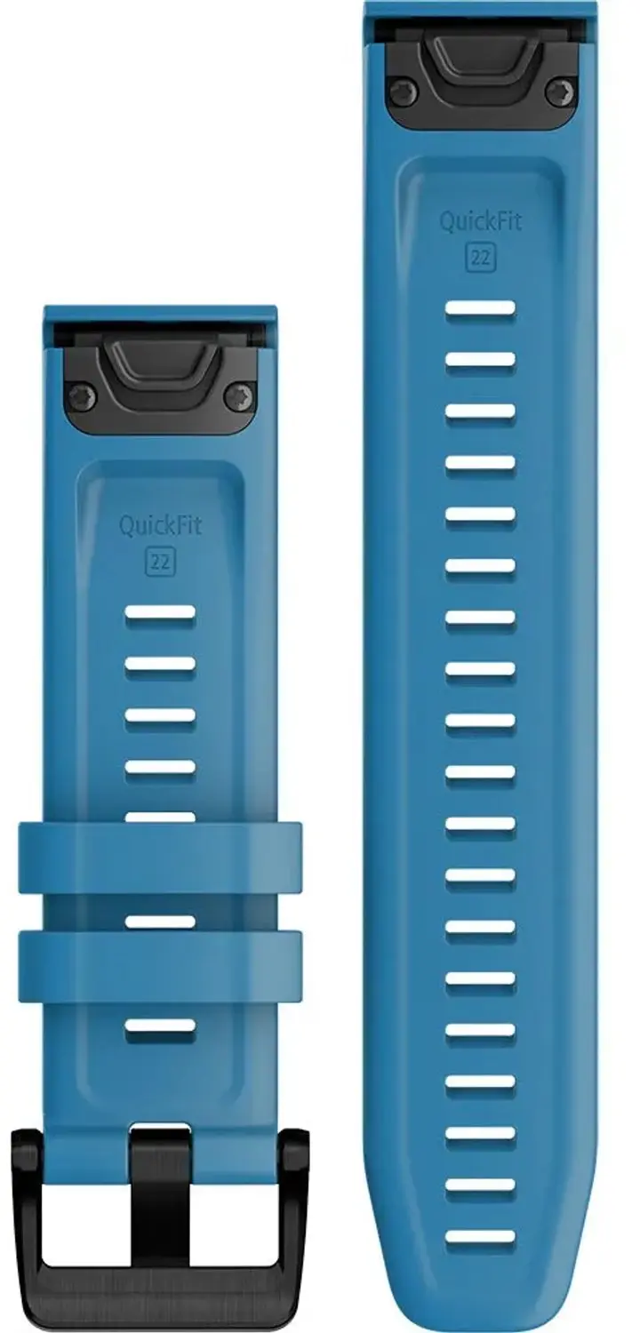 Garmin QuickFit 22 Horlogebandje - Cirrus Blue - afbeelding 3 van 4