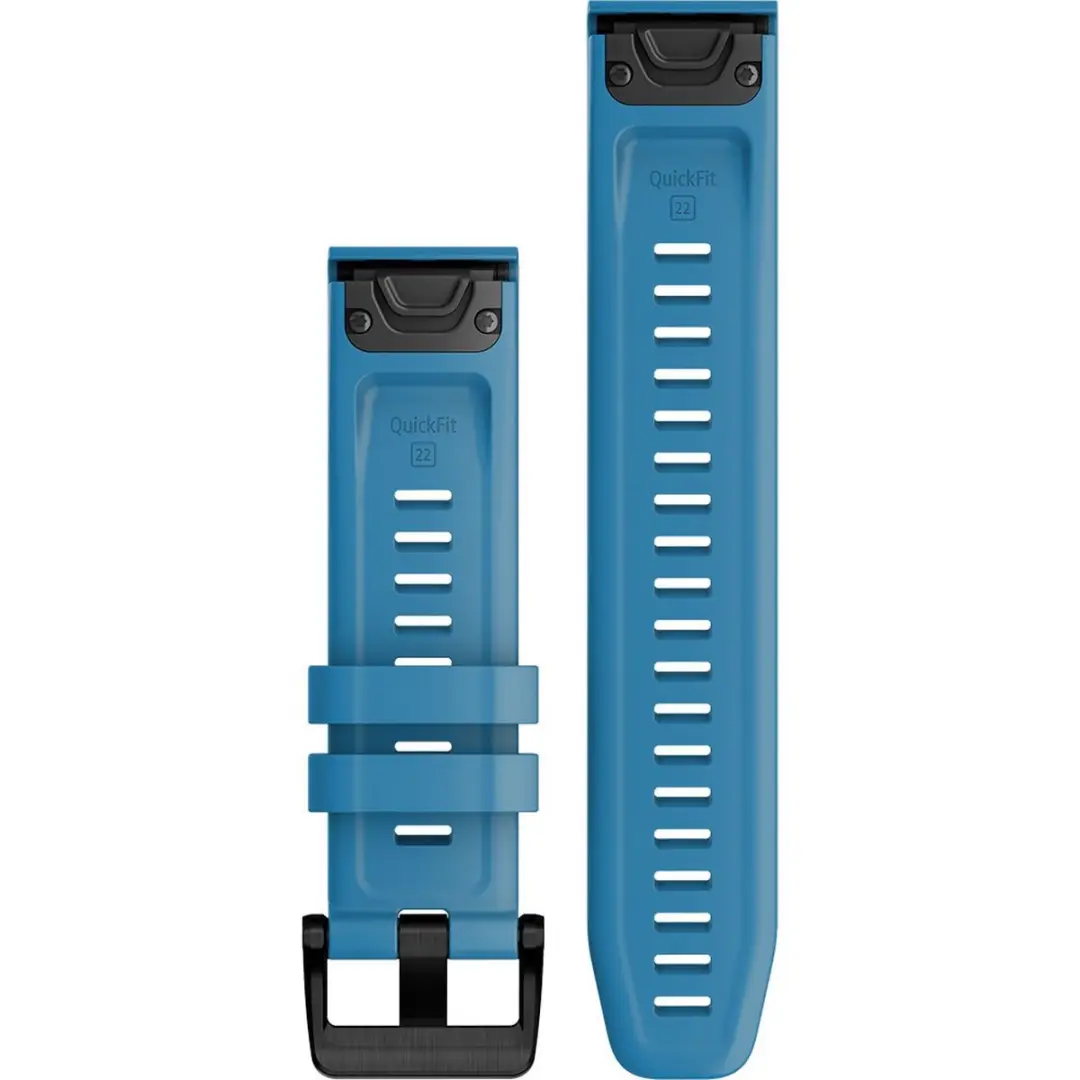 Garmin QuickFit 22 Horlogebandje - Cirrus Blue - afbeelding 2 van 4