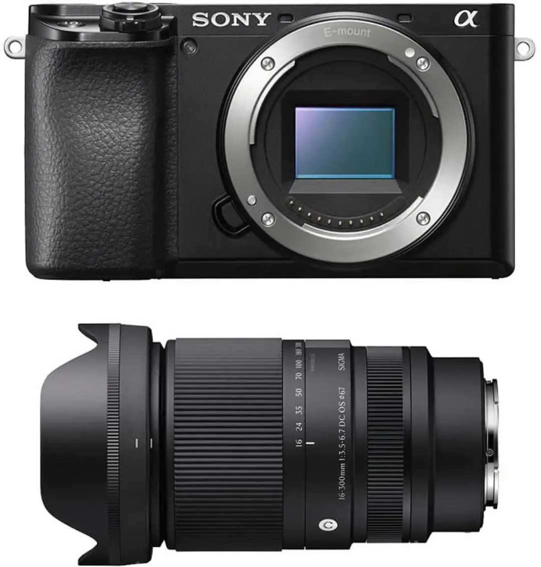 SONY ALPHA 6100 Schwarz + SIGMA 16-300mm f/3.5-6.7 DC OS Contemporary
