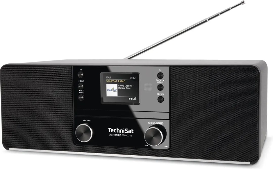 Technisat Digitradio 370 CD IR, DAB+, FM, internetradio en CD