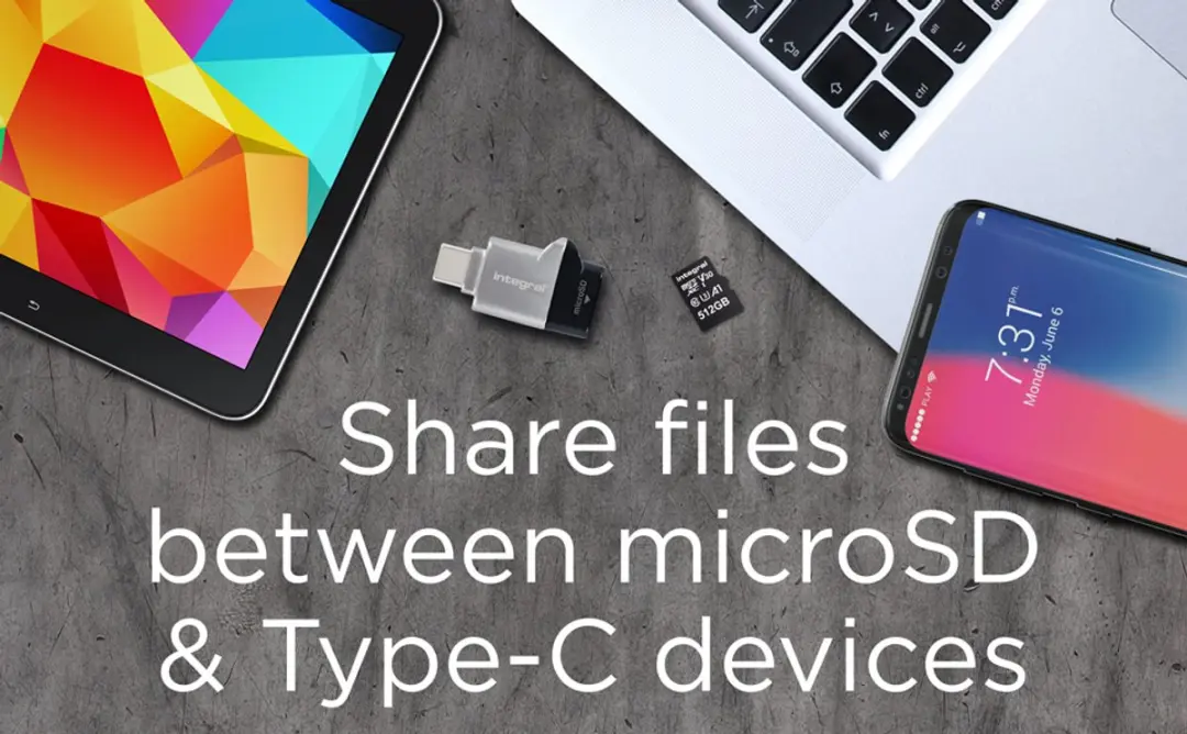 Integral INCRUSB3.0CMSD Kaartlezer - USB-C microSD - afbeelding 3 van 6
