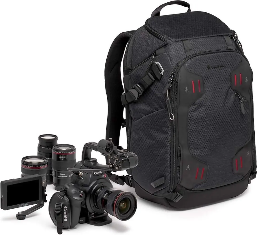 Manfrotto PL Multiloader M Rugzak - 26L - 4 Lenzen - Zwart - afbeelding 5 van 6