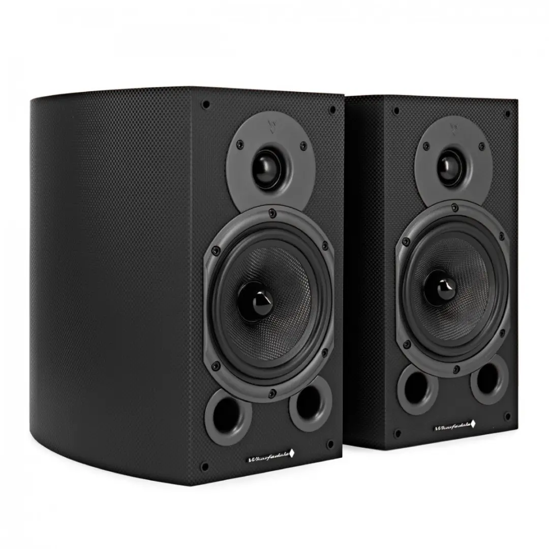 Wharfedale Diamond 9.1 Bookshelf Speakers (Pair), Carbon Fibre