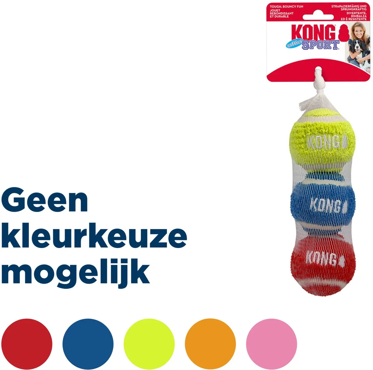 KONG Sport Softies Balls Hondenspeelgoed M