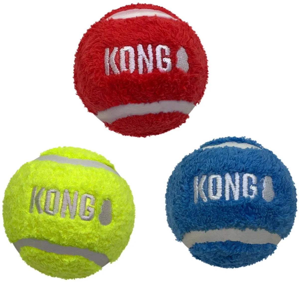 KONG Sport Softies Balls Hondenspeelgoed M - 3 Stuks