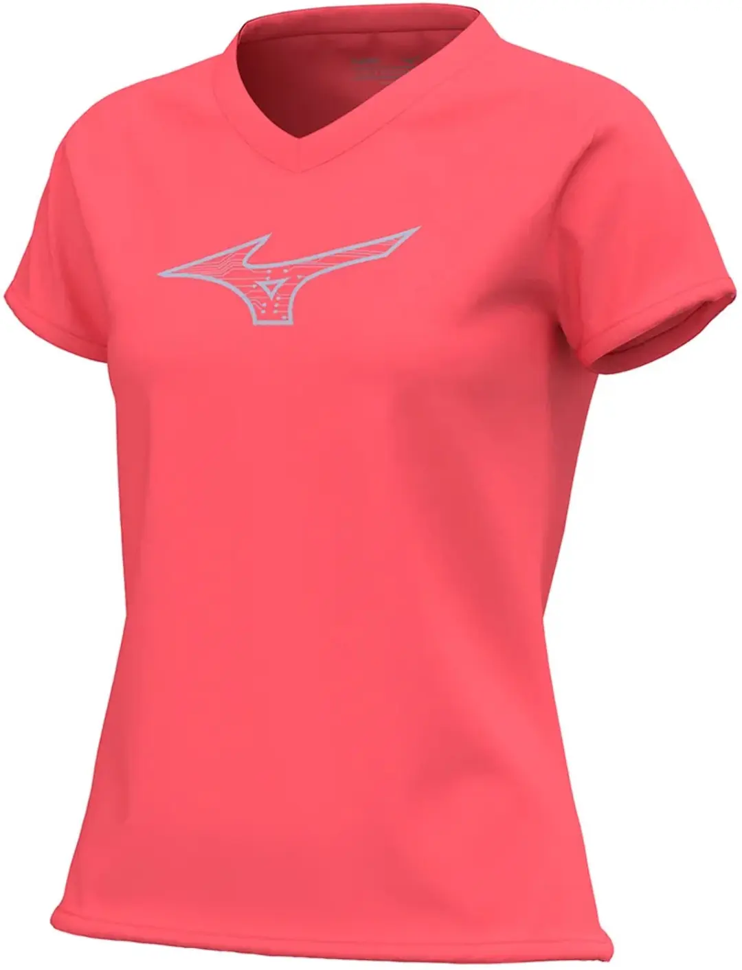 Mizuno Athletics RB T-shirt Vrouw - S - Calypso Coral - afbeelding 3 van 3