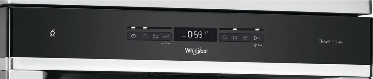 Whirlpool WFO 3T141 P X Vaatwasser - 14 Couverts - Roestvrijstaal - afbeelding 6 van 6