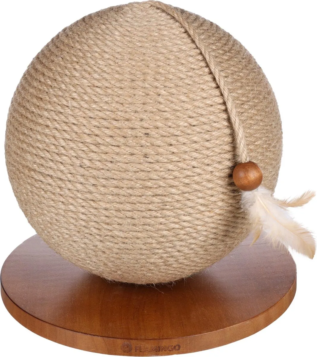 Flamingo Krabbal Estrella Bruin Kattenbal Ø29cm