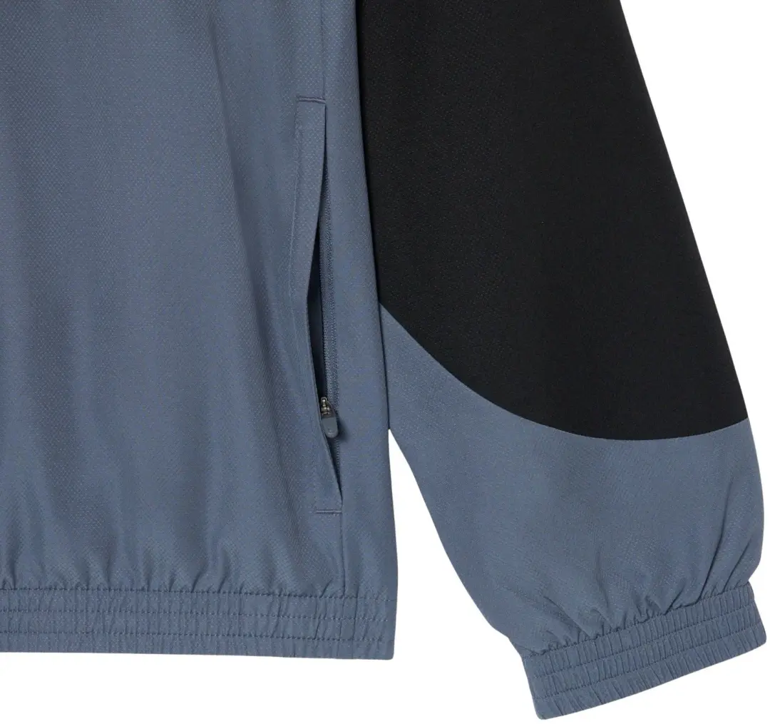 Lacoste Sport Printed Colour-Block Trainingspak - Zwart/Grijs/Blauw - afbeelding 3 van 6