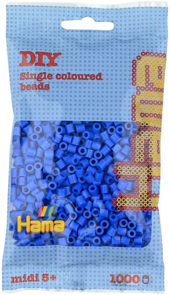 Hama Strijkkralen 1000 Stuks - Blauw