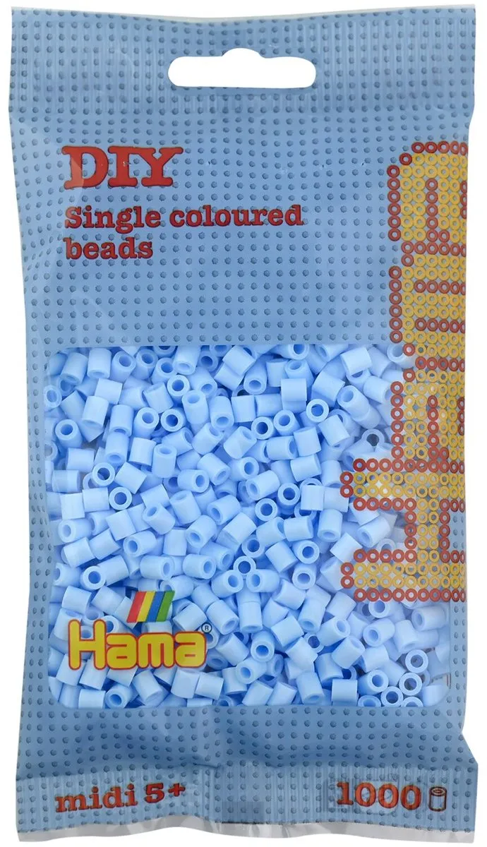 Hama Strijkkralen 1000 Stuks - Blauw