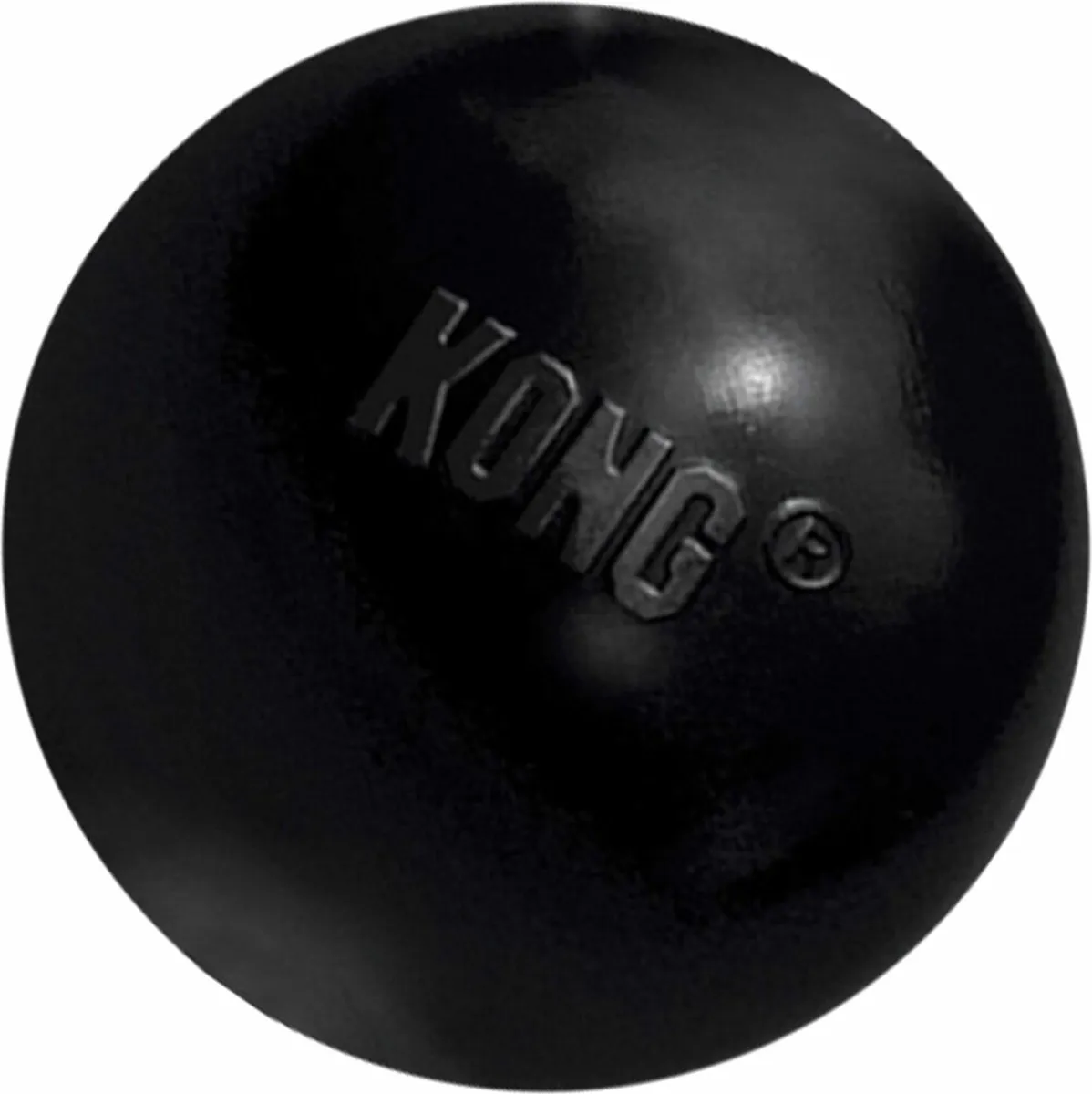 KONG Extreme Bal Honden - Zwart M/L Ø7.5cm