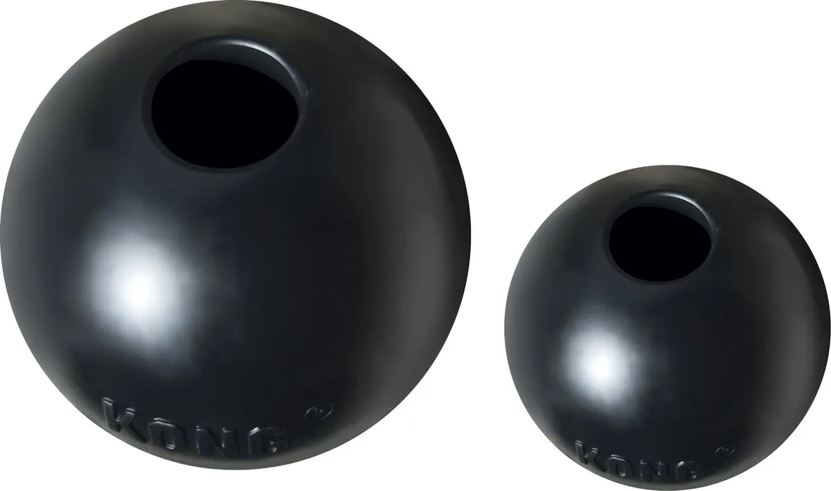 KONG Extreme Bal Honden - Zwart M/L Ø7.5cm