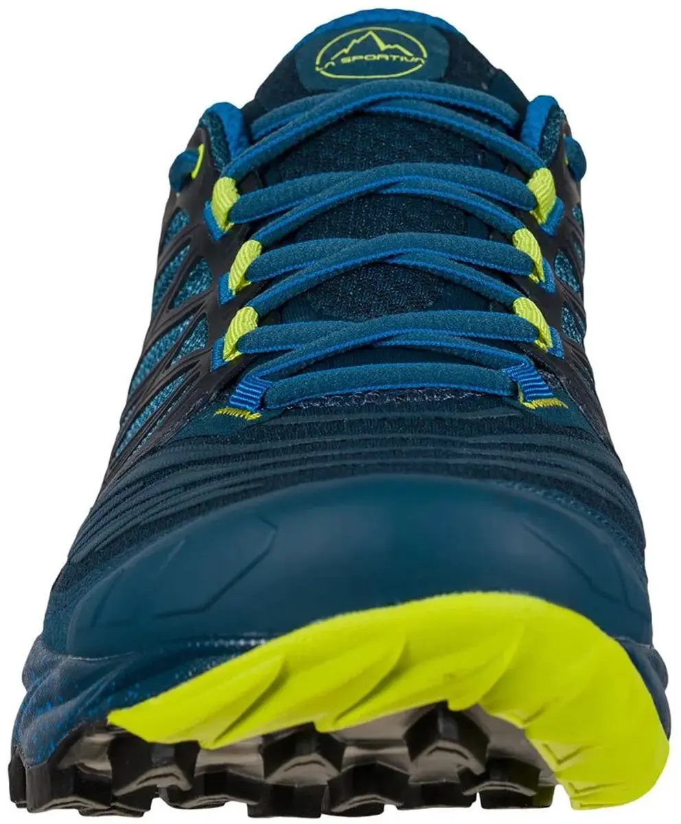 La Sportiva Akasha II Trailrunningschoenen Heren Storm Blue/Lime Punch 43.5 - afbeelding 4 van 6