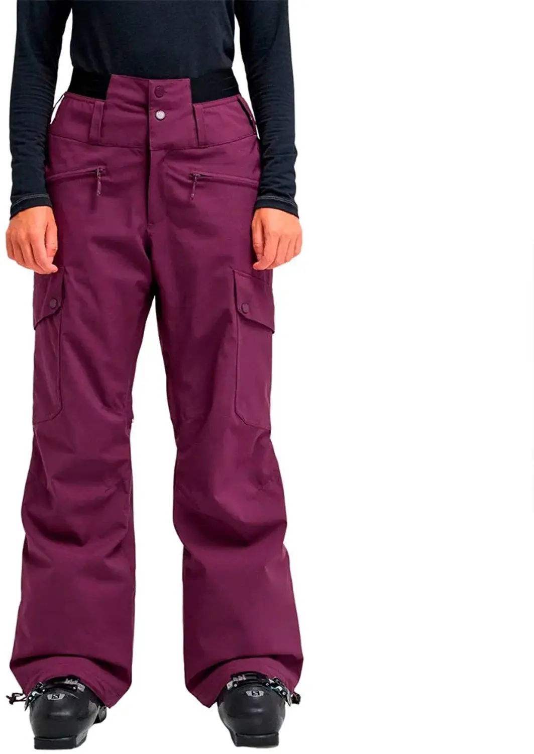 Roxy Passive Tracks Broek Paars L Vrouw