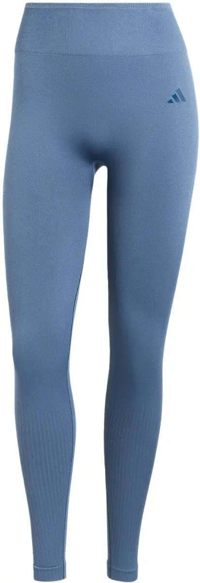 Adidas Workout Essentials Knit Lange Legging XXS - Blauw - afbeelding 5 van 6