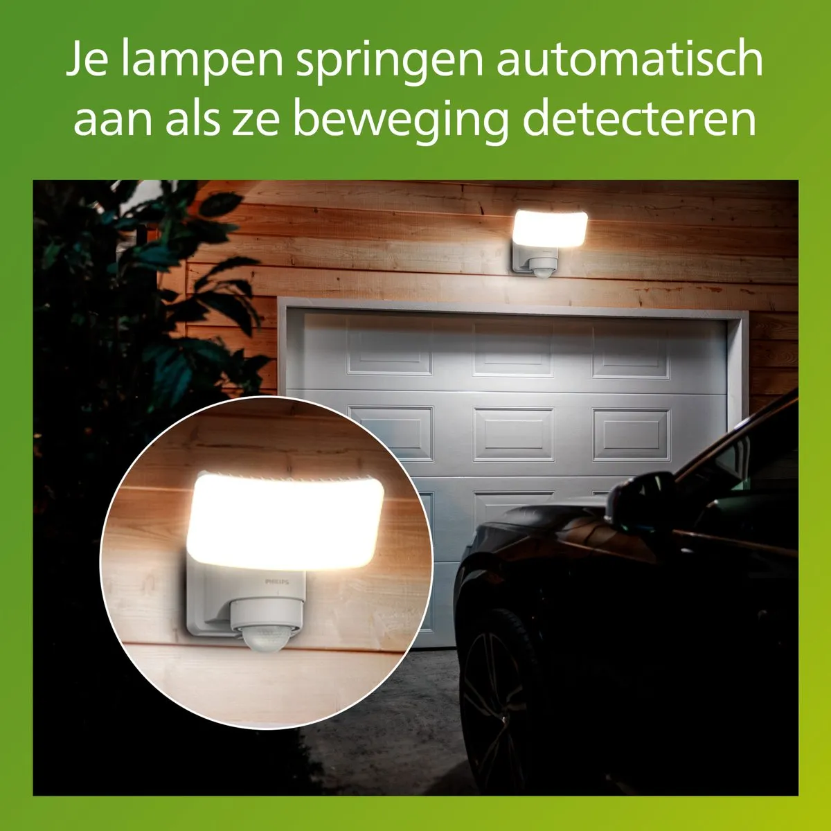 Philips Tylus Solar Beveiligingslamp 6W - Wit