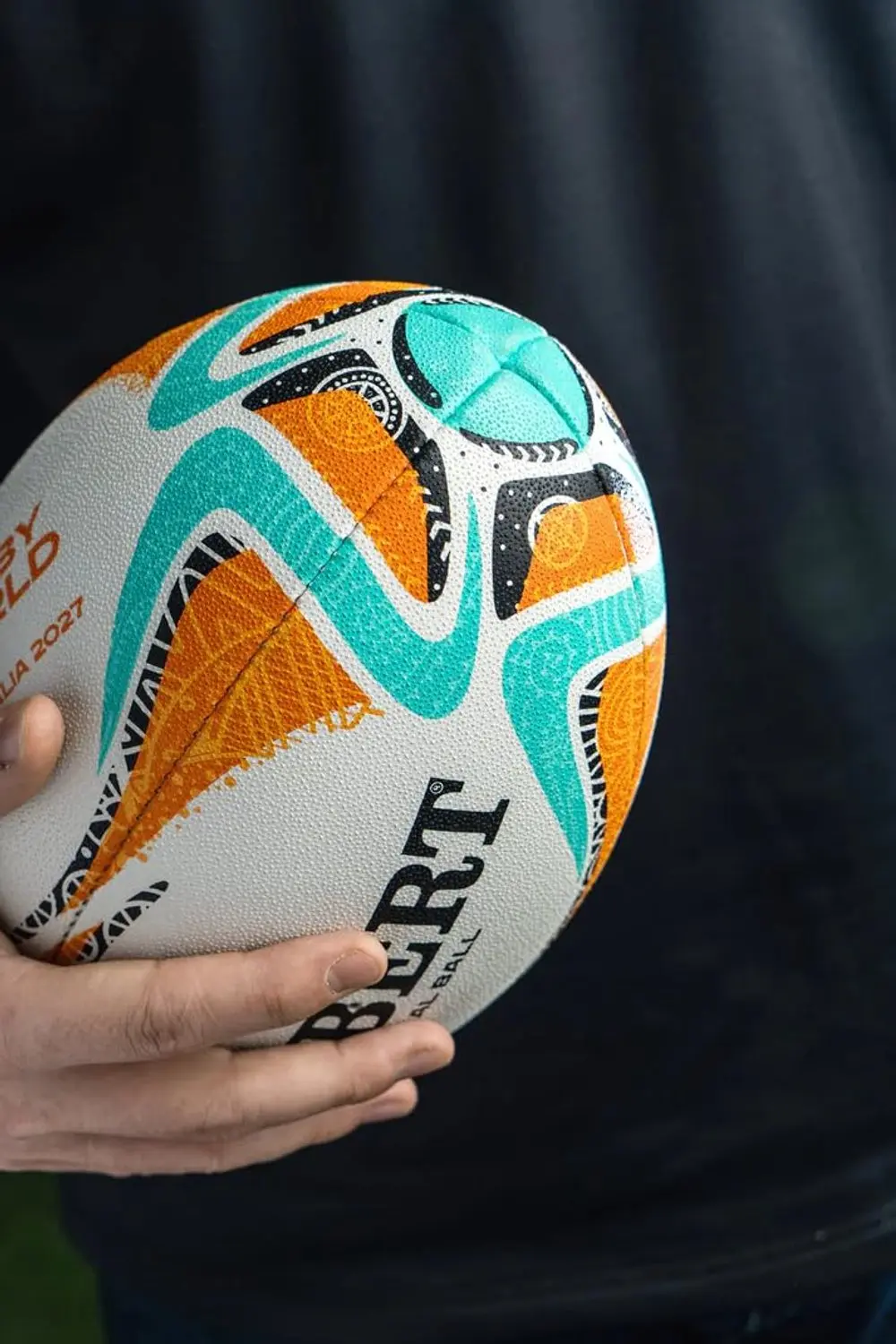 Gilbert Rugbybal RWC27 2027 - Maat 5 - Meerkleurig - afbeelding 2 van 3