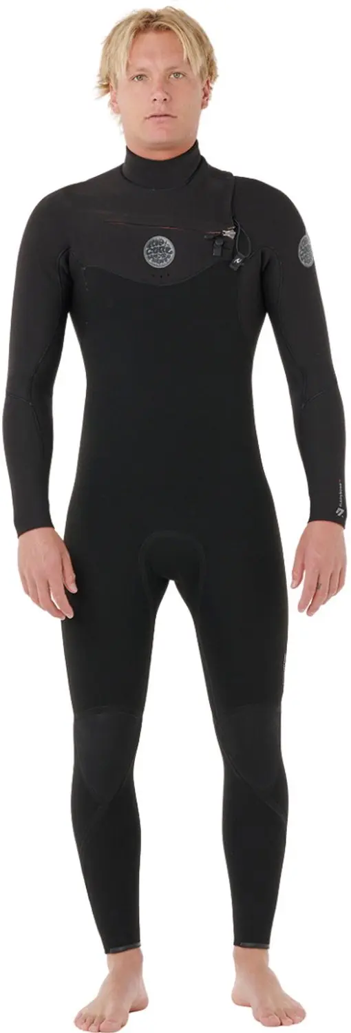 2026 Rip Curl Heren Flashbomb 5/3mm Borst Ritssluiting Wetsuit