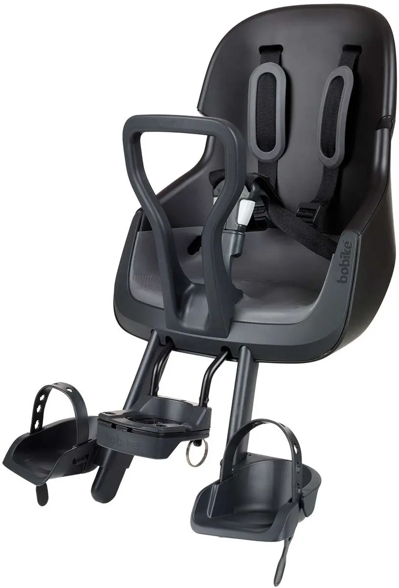 Bobike Exclusive Evolve Mini Ahead ICR Voorzitje - Zwart - afbeelding 4 van 4