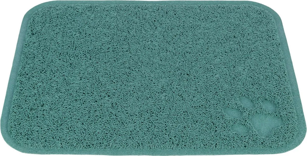 Trixie Schoonloopmat Rechthoekig Blauw 37x45cm