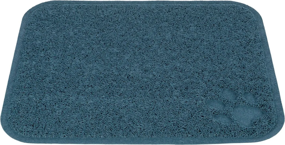 Trixie Schoonloopmat Rechthoekig Blauw 37x45cm
