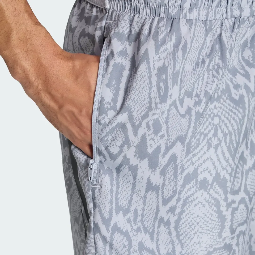 Adidas D4T PrimeLift AOP Short - Grijs - afbeelding 2 van 6