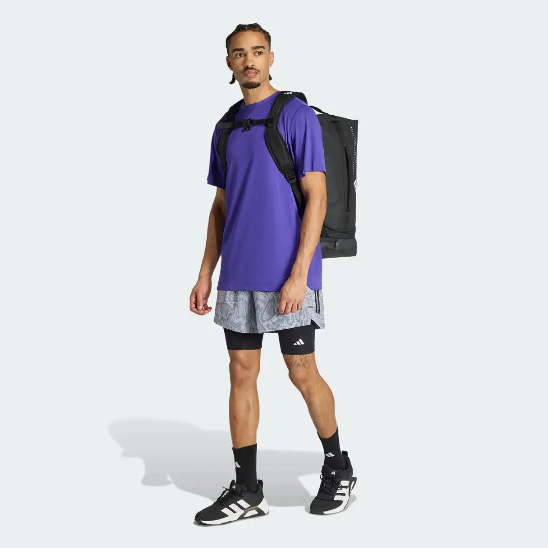 Adidas D4T PrimeLift AOP Short - Grijs - afbeelding 6 van 6