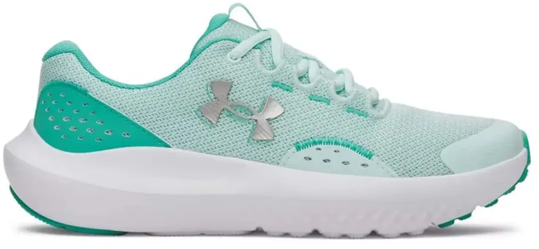Under Armour Gs Surge 4 Hardloopschoenen Groen EU 35 1/2 Meisje
